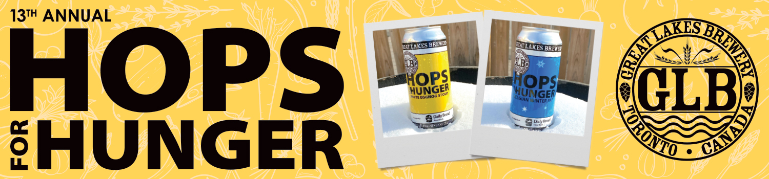 Great Lakes Brewery Hops for Hunger Holiday Food Drive