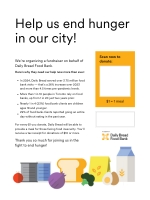 Food Drive Flyer